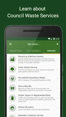 Ipswich Bin App android App screenshot 1